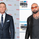 L: Daniel Craig, R: Dave Bautista